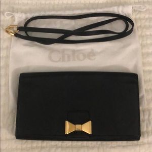 Pre❤️ Chloe Leather Bow Tie Wallet